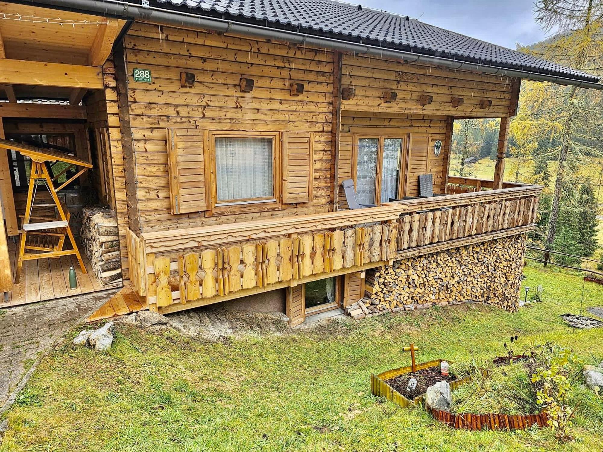 Вилла Almhaus Zirbenheim Nicolina Flattnitz Экстерьер фото