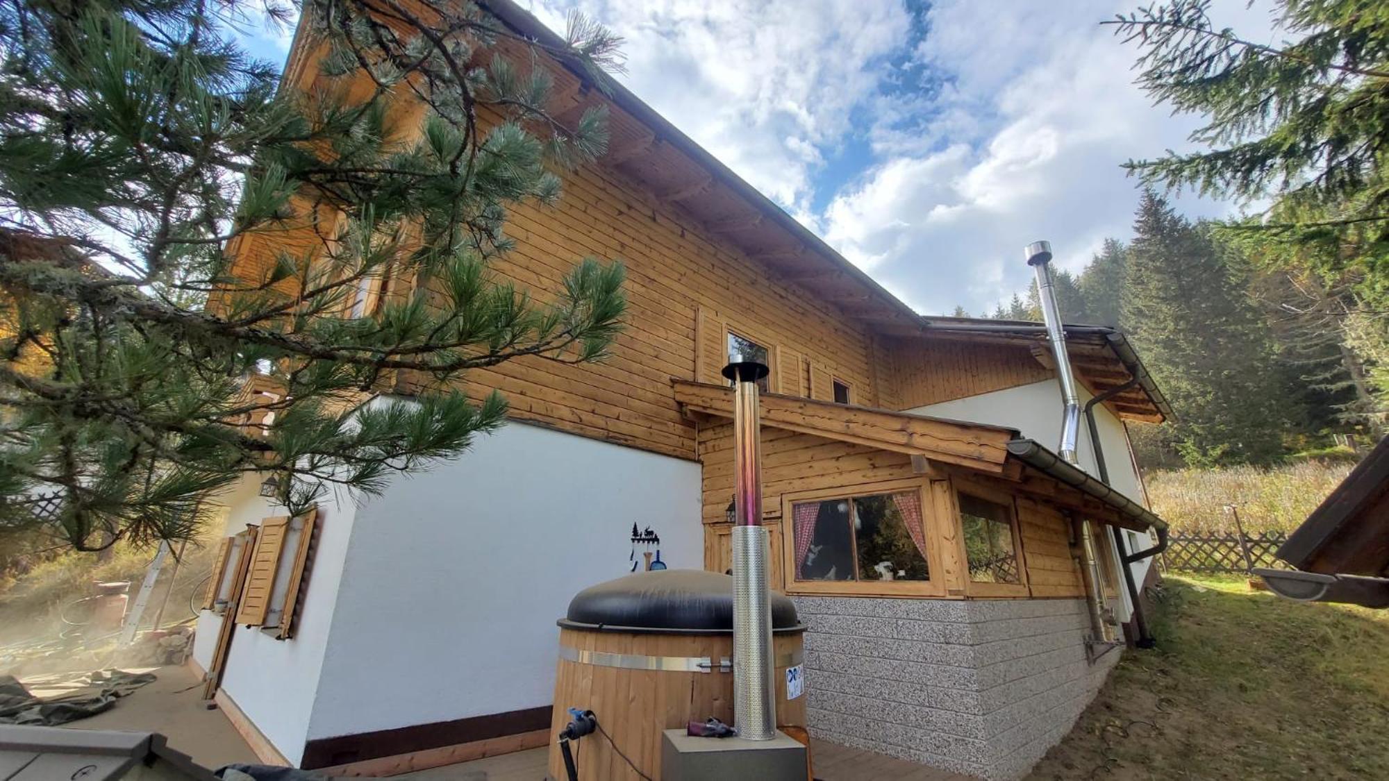 Вилла Almhaus Zirbenheim Nicolina Flattnitz Экстерьер фото